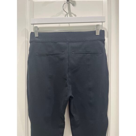 Spanx Black Cropped Legging Faux Trouser Pants Sz M - Picture 3 of 6